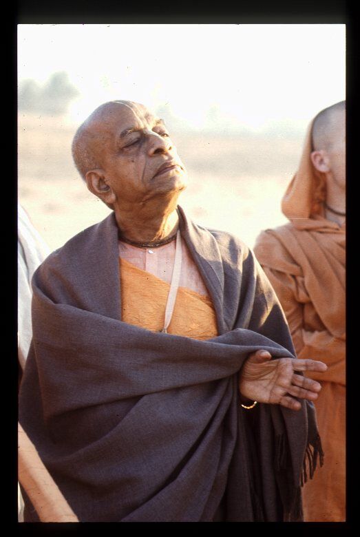 История про Шрилу Прабхупаду "Гнев вайшнава"